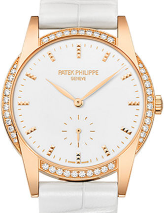 Patek Philippe Calatrava 7122/200R-001 Rose Gold Ladies Fake watch